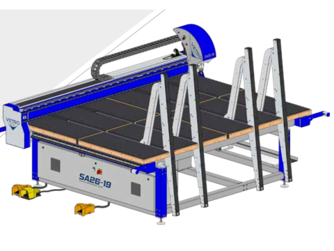 Vetromac SA26-19 CNC Float Glass Cutting Machine