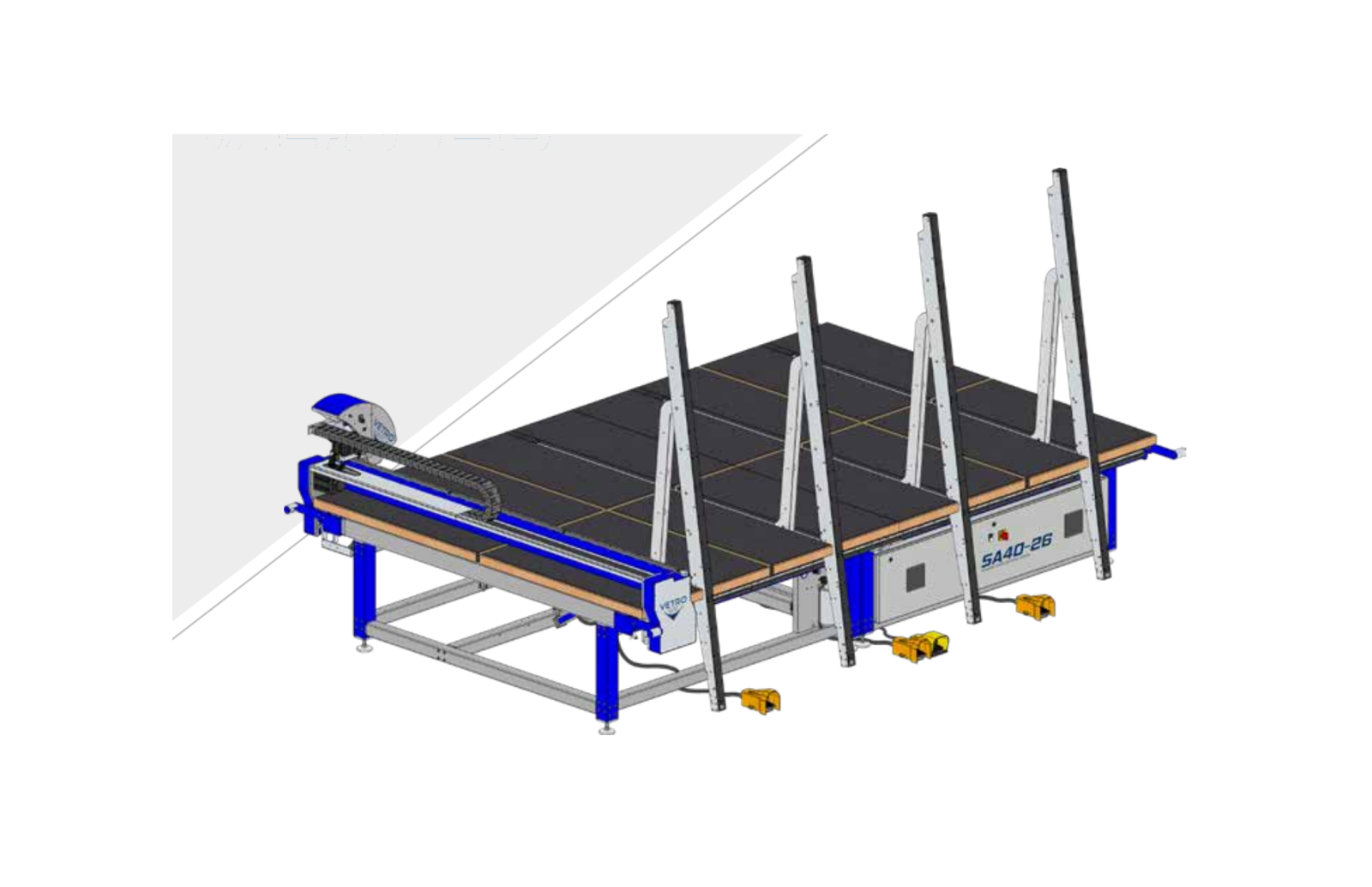 Vetromac SA40-26 CNC Float Glass Cutting Machine