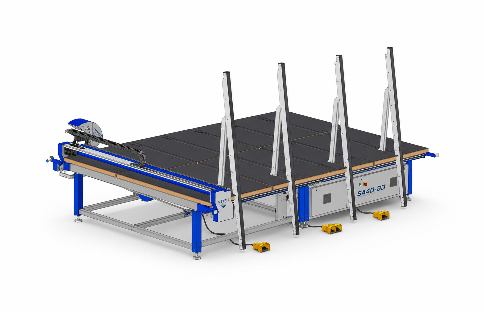 Vetromac SA40-33 CNC Float Glass Cutting Machine