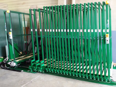 Schiavo UCS3300-S Ultra-Compact Semi-Automatic Glass Storage System